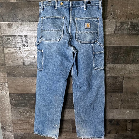 SOLD Carhartt Double Front Pants 36X32 - Picture 4 of 5